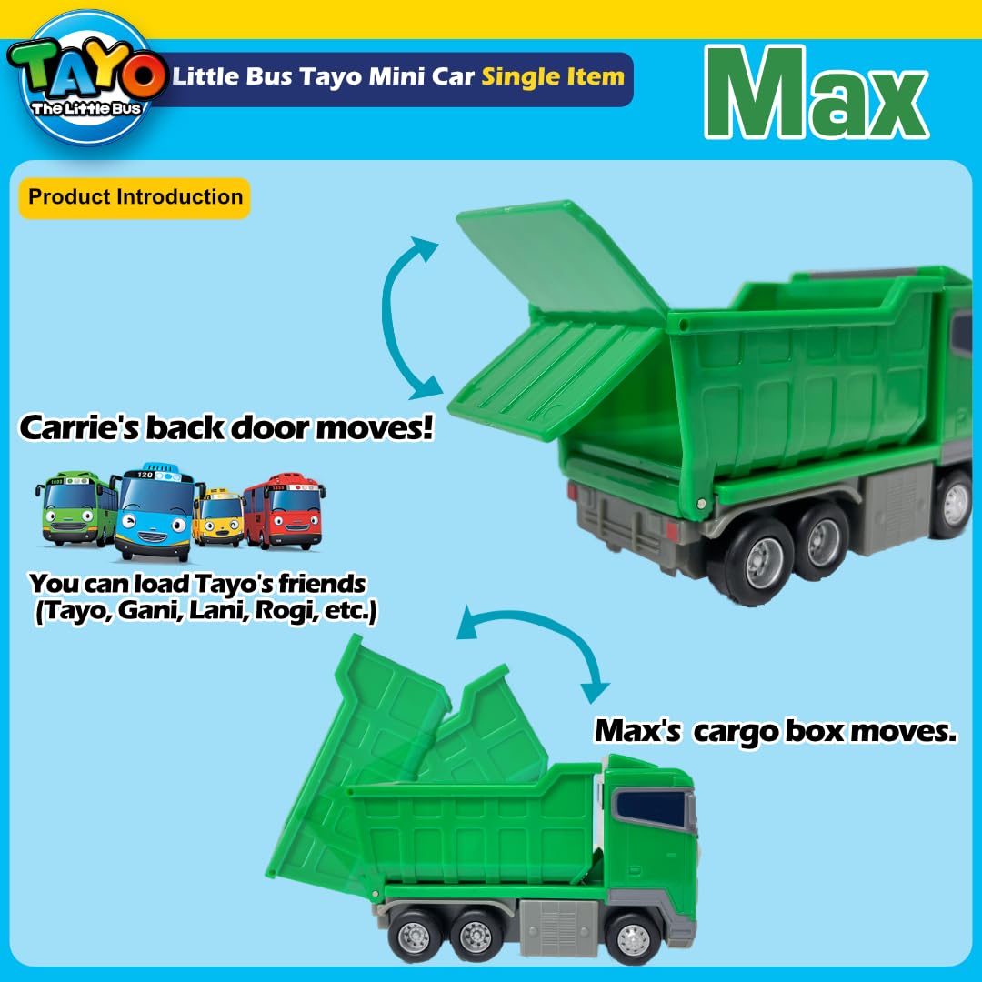 Amazon.com: Tayo the Little Bus Max - Action Play car Figure